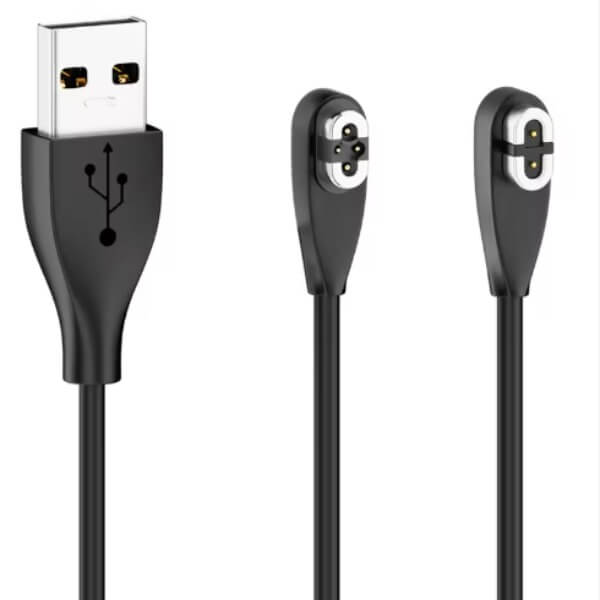Charging/Charger USB Cable for AfterShokz Bone Conducting Headphones - Dual Connector