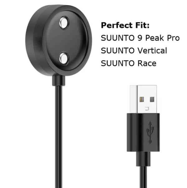 USB charger for Suunto 9 Peak Pro