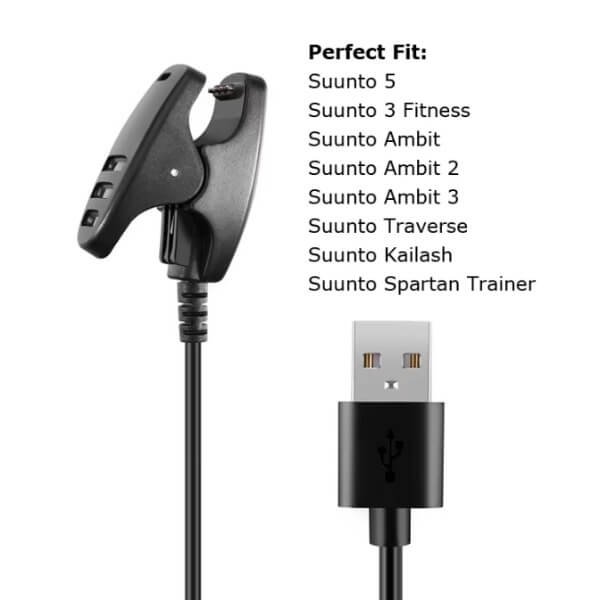 USB charger for Suunto 5