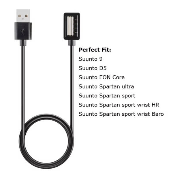 USB charger for Suunto 9